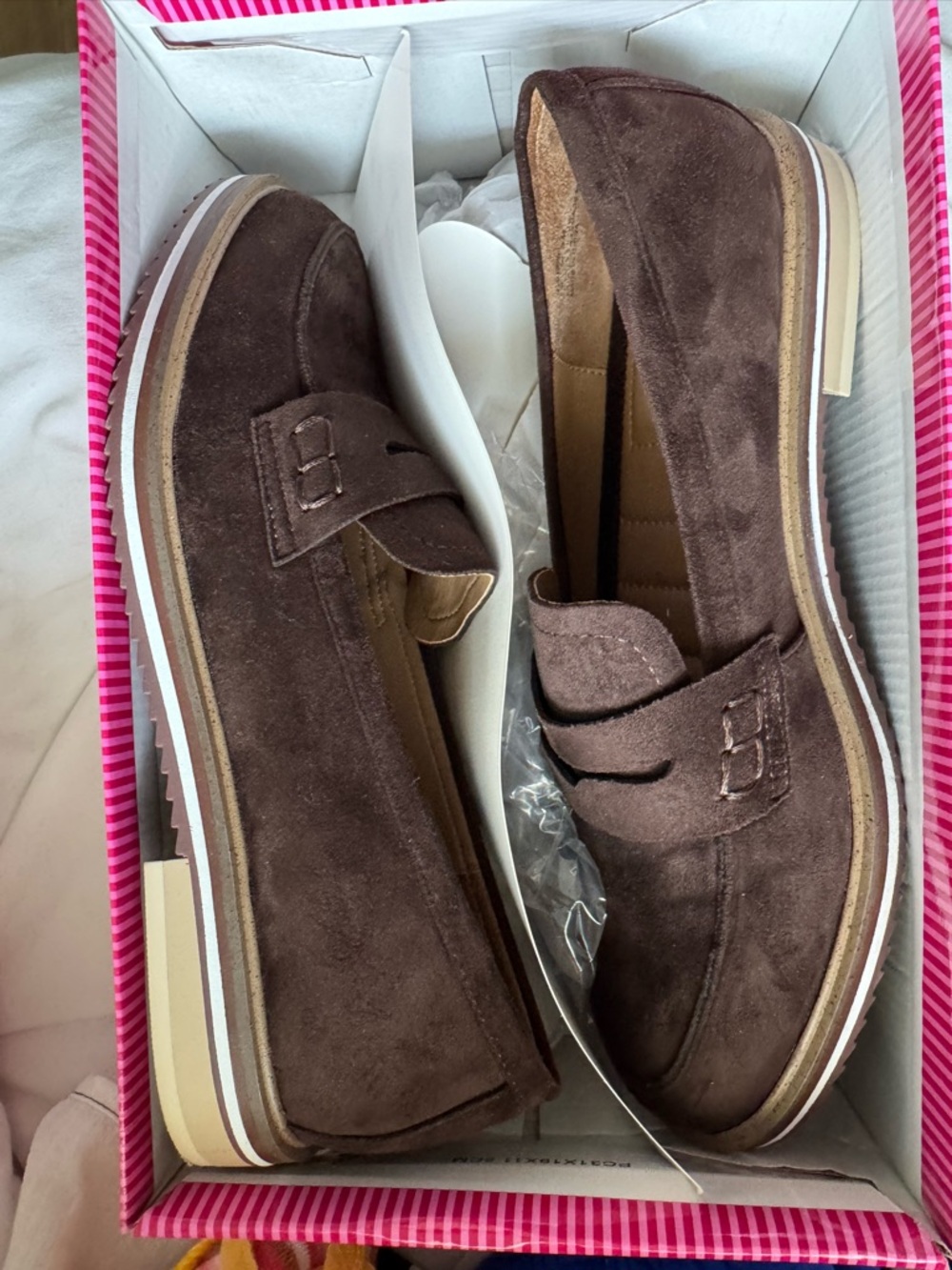 …me Too Falcon-NR Brown Suede Womens Loafers in Brownie